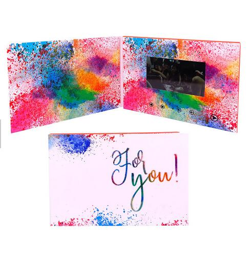 2026 Hotselling LCD Screen Video Business Card