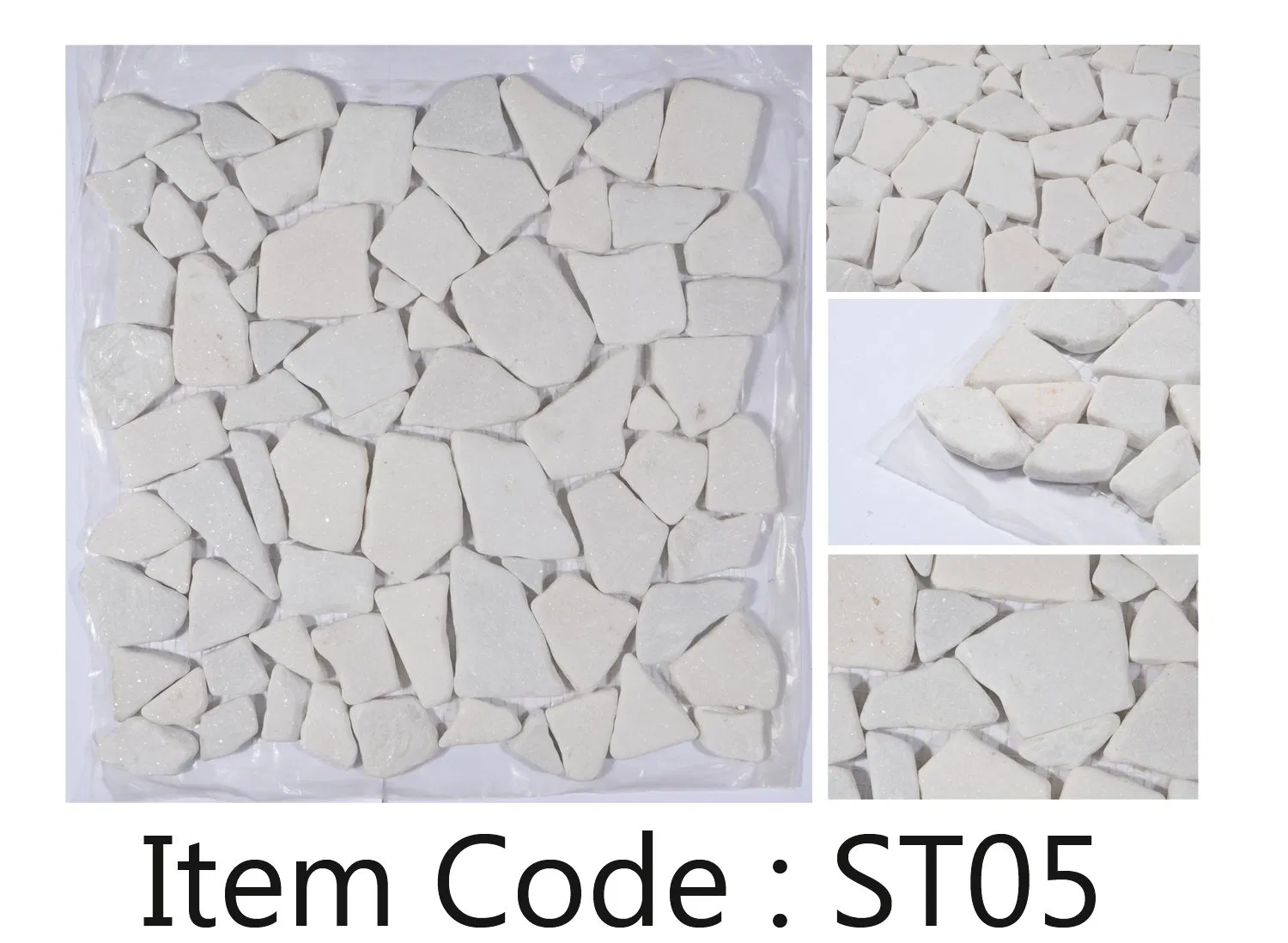 Premium Carrara Marble Mosaic Tiles for Luxury Bathrooms