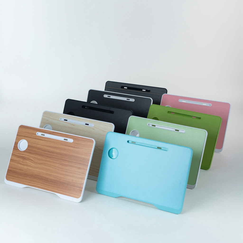 Столик для ноутбука складной деревянный на кровать