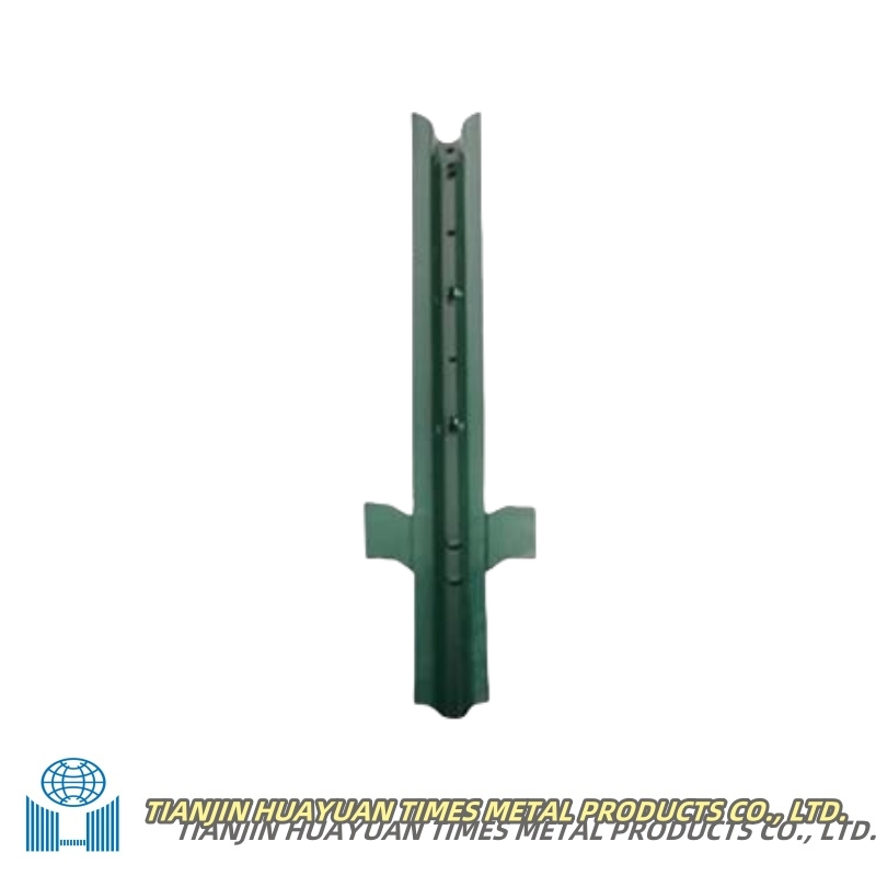 Strong Tubular Fence Post with Nuts and Washers for Durability