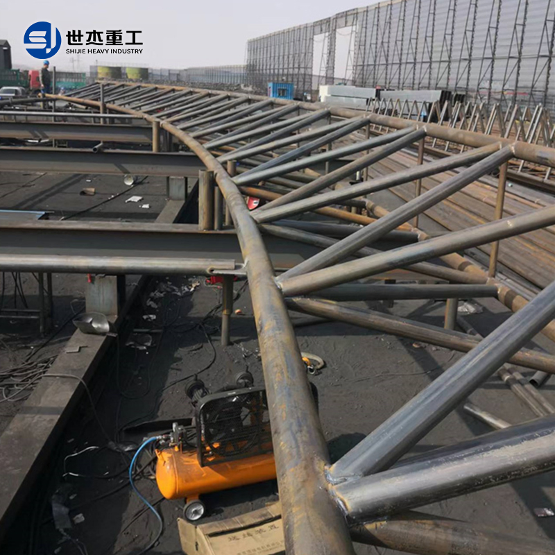 Bridge Large Span Steel Structure Fast Installation Steel Column Beam Buildings Welding Heavy Duty Footbridge Steel Structure