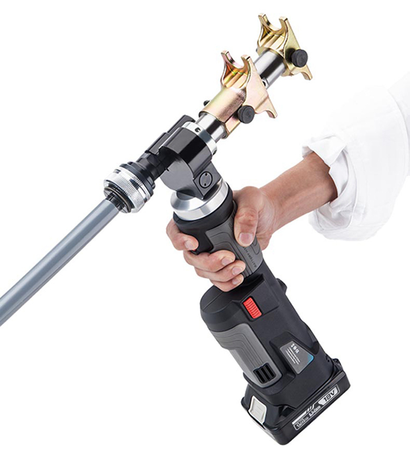 Hydraulic Battery Powered Axial Press Tool and Expand Tool
