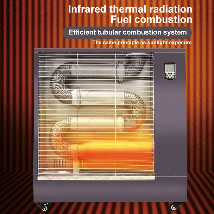 Large Scale Fuel Heater with Fast Heating and Energy Saving Over a Large Area for Household and Industrial