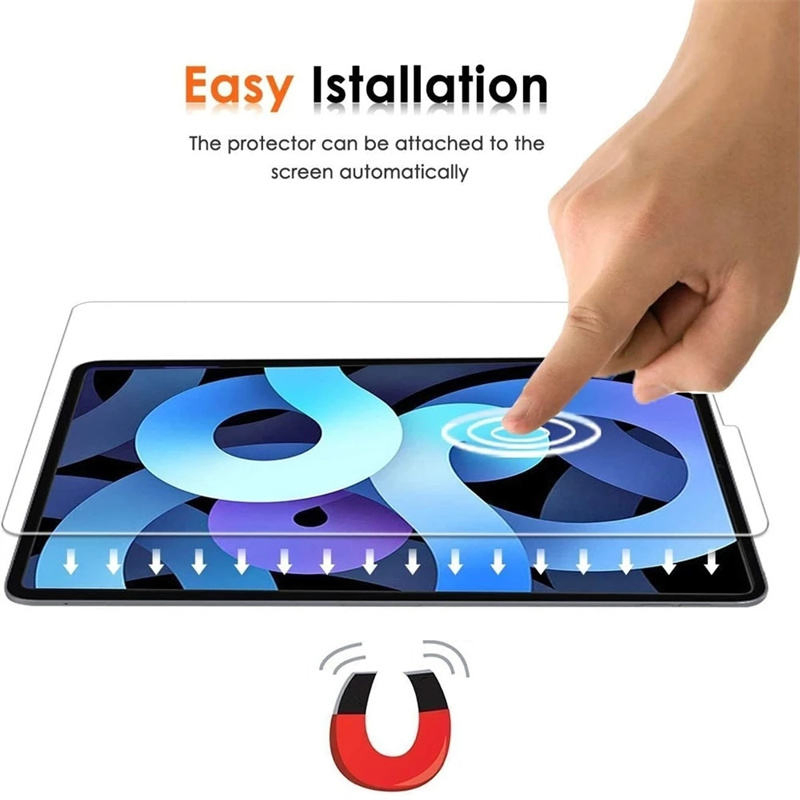 Защитное стекло 2.5D для iPad Air 5, PRO 12.9, iPad 7/8/9
