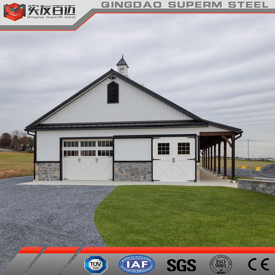 Prefab Modular Barndominium Tiny Homes Cheap Metal Self Storage Warehouse Shed Agricultrue Building Prefabricated Steel Structure House