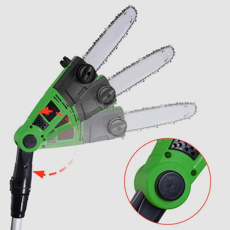 18V Battery 6 in 1 Multi-Function Garden Tools Chain Saw/Hedge Trimmer/Blower/Grass Trimmer/Weed Sweeper/Tiller