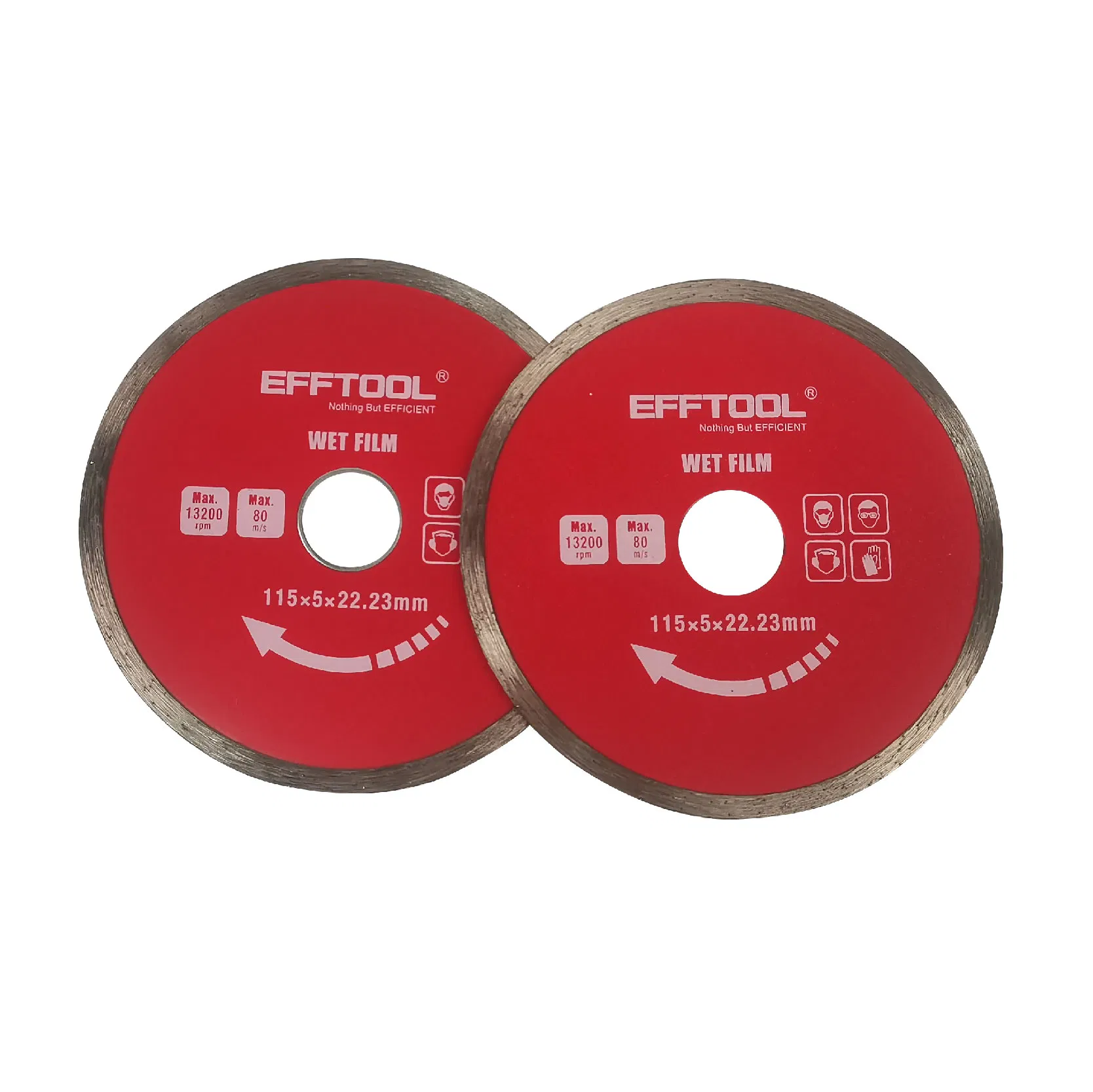 Efftool Brand Power Tools Parts Diamond Saw Blade Wet Film