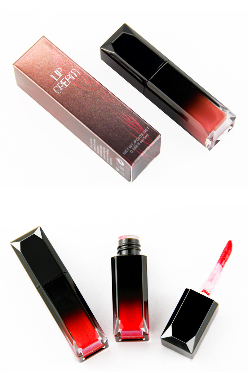 Liquid Lipstick, Natural Matte Waterproof Long Lasting Lip Cream Moisturizing Esg13555