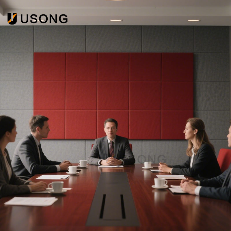 Usong Polyester Fiber Acoustic Wall Panels