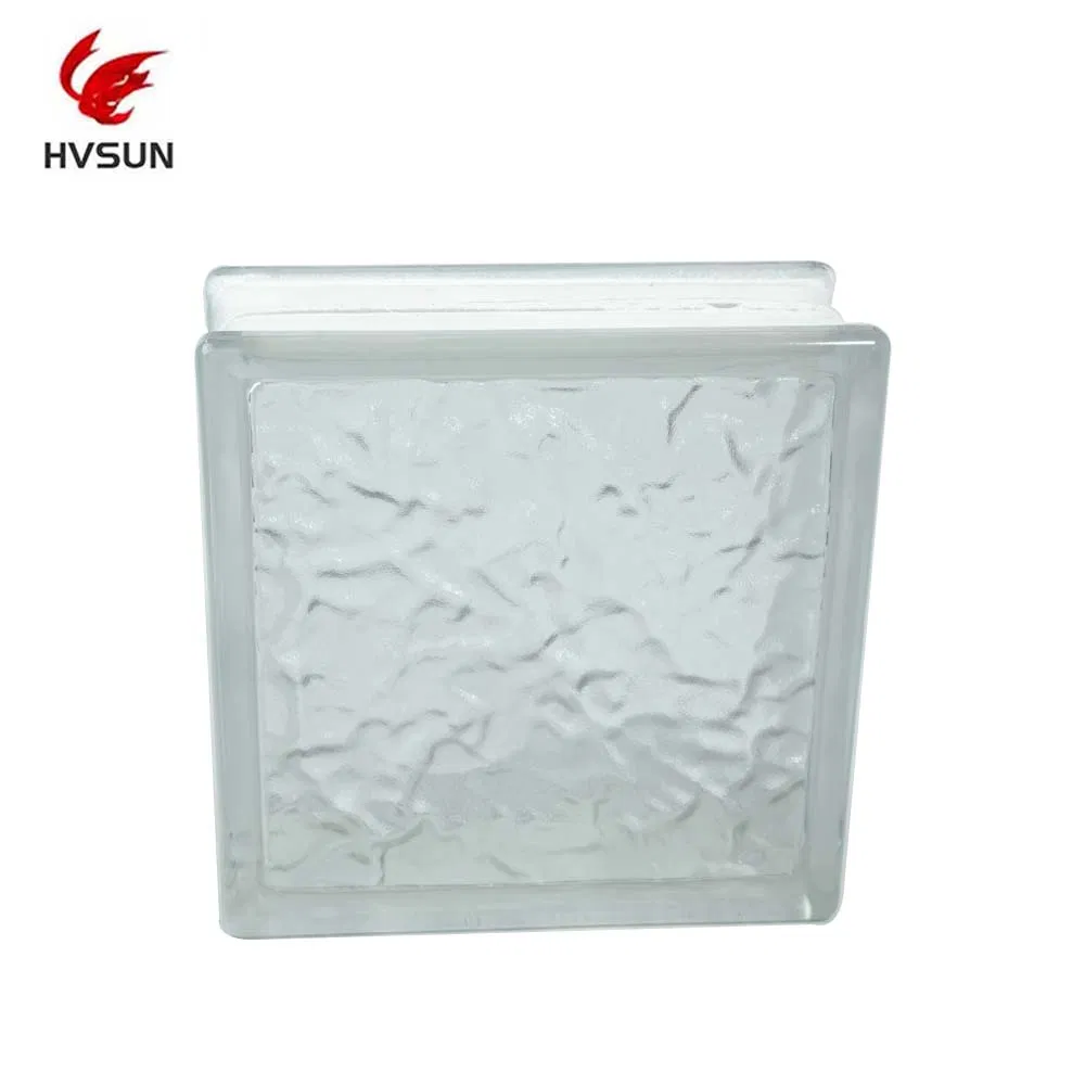 Inner Color Hollow Glass Brick for Decoration High Quality
