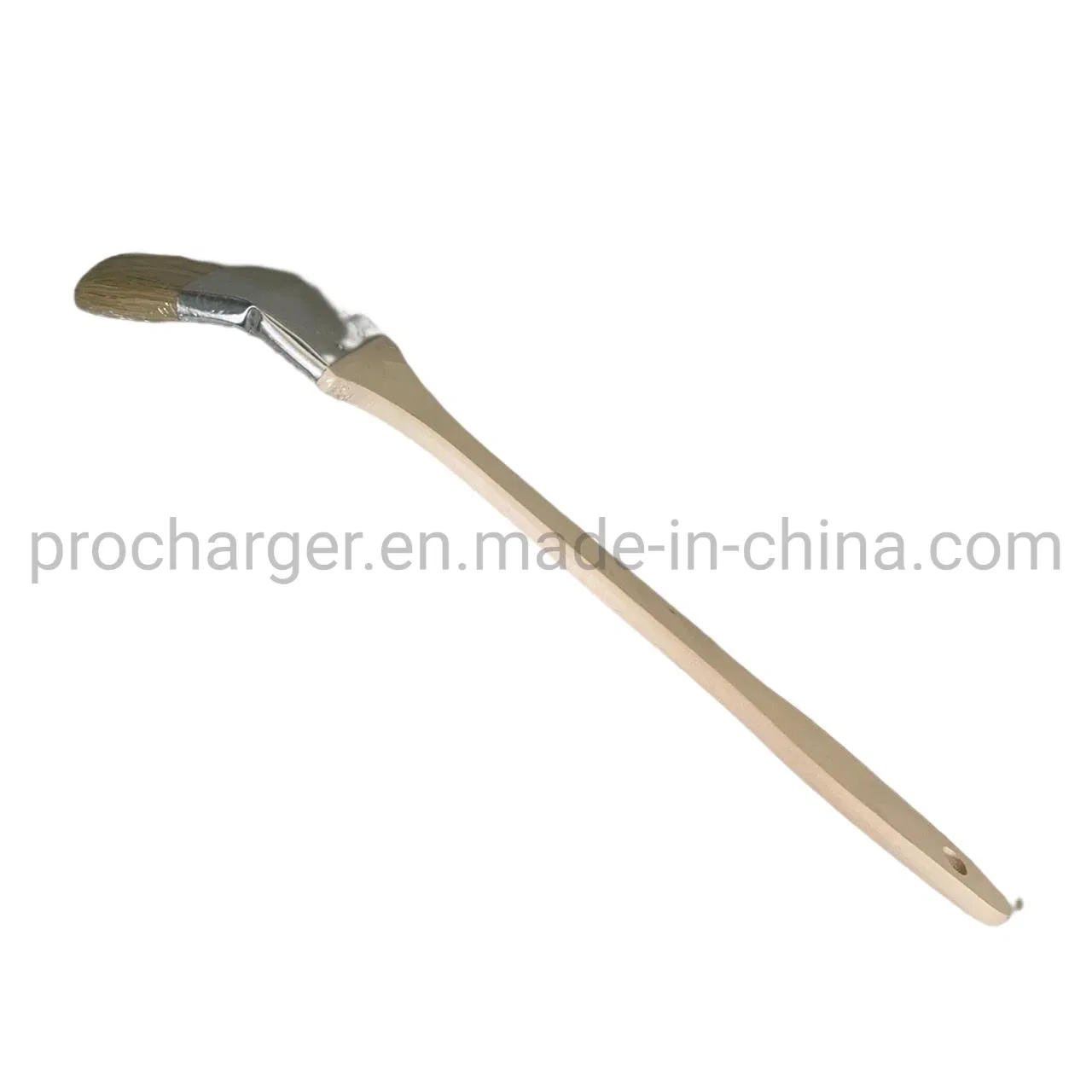 Малярная кисть угловая 1.5 дюйма с деревянной ручкой