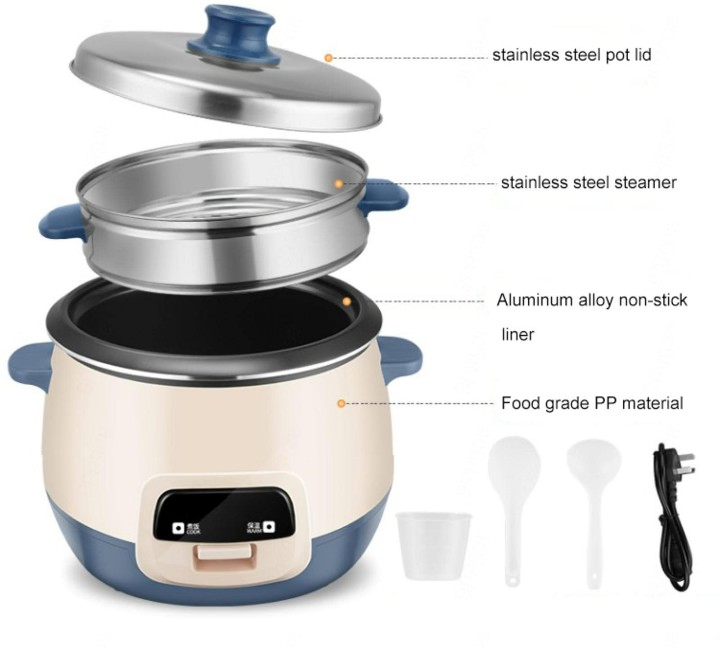 Wholesale Price 2023 New 4L Non-Stick Coating Keep Warm Function Rice Cooker