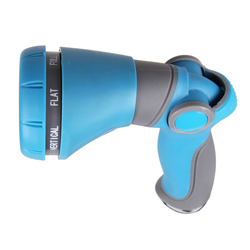8 Patterns Portable Garden Spray Nozzle Water Gun Sprayer
