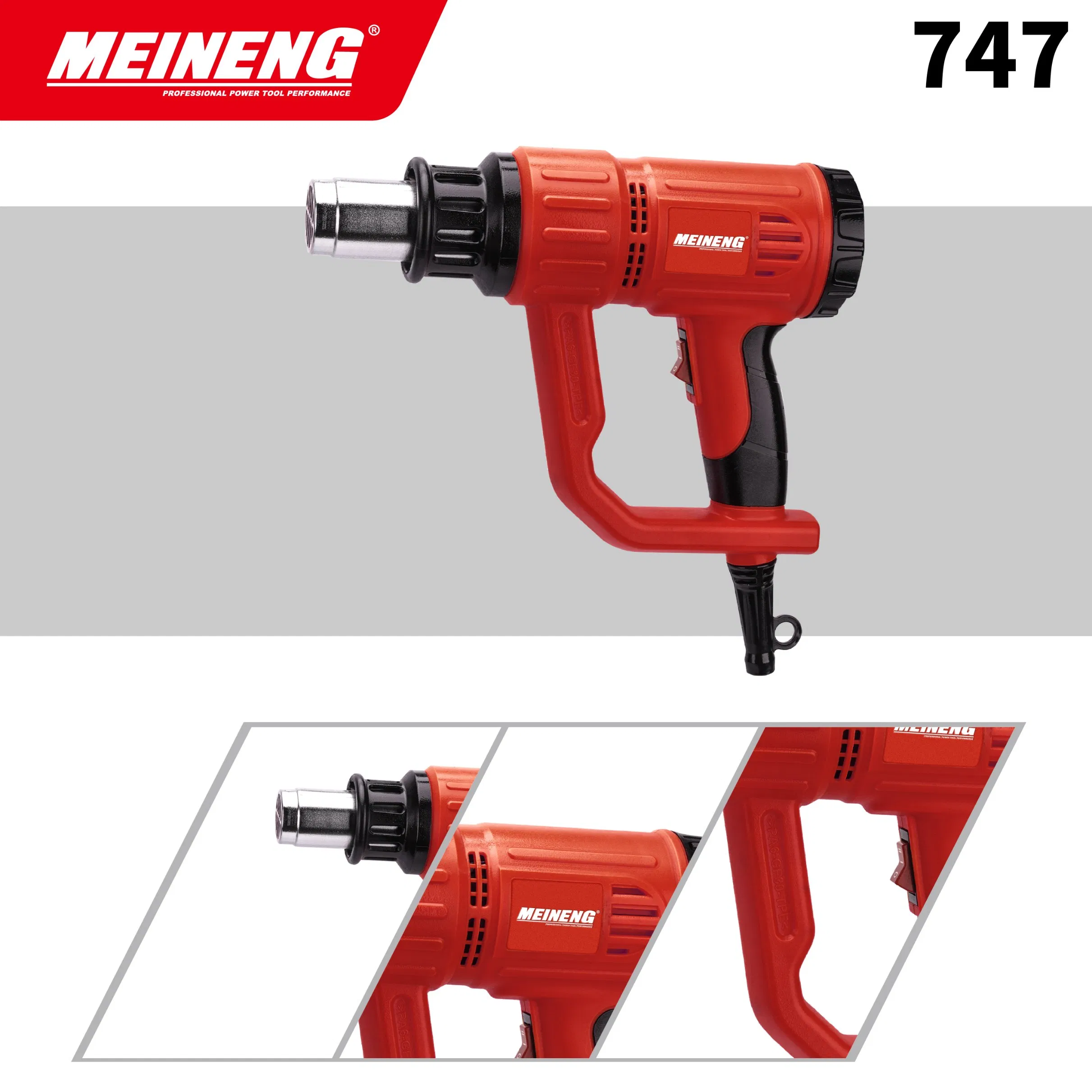 Powerful Adjustable Temperature 747 Heat Gun for Crafts and Repairs