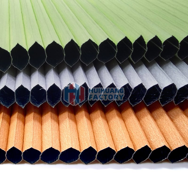 Sunshade and Heat-Insulating Honeycomb Blind Fabric for Windows and Doors