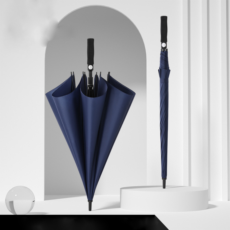 Компактный дорожный зонт с ветроустойчивым каркасом