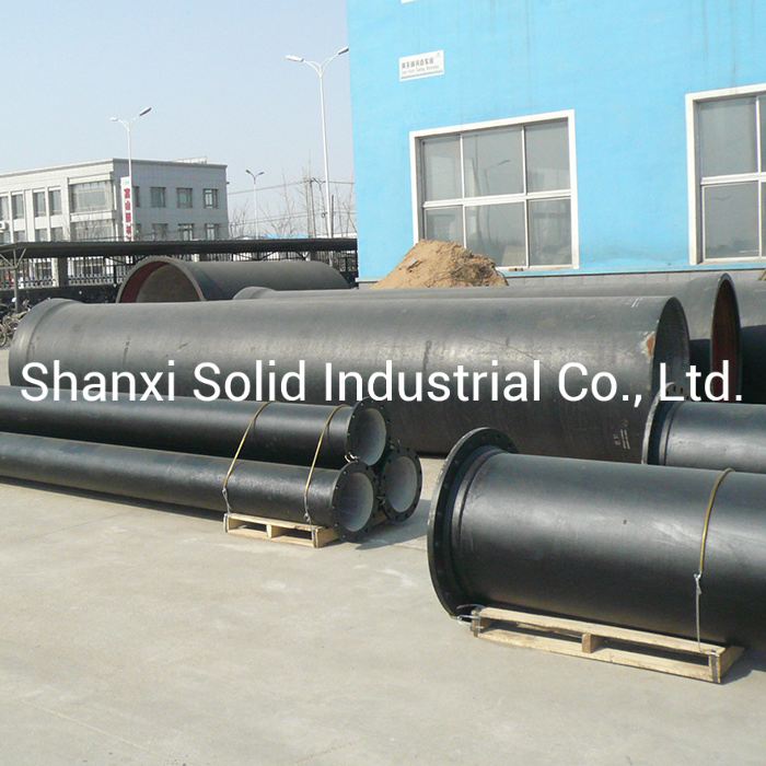 ISO2531 Ductile Cast Iron Double Flanged Pipe with Weld Flange