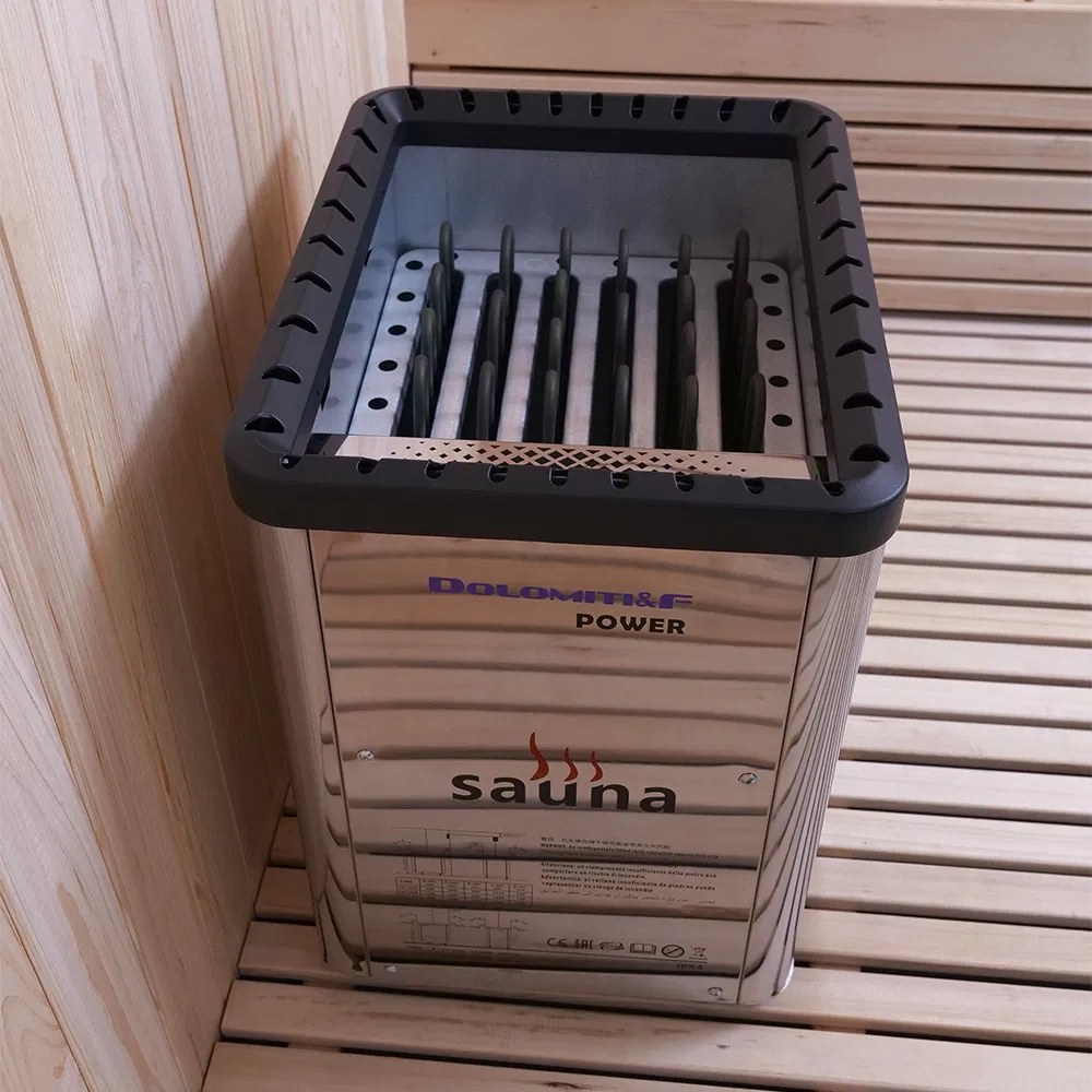 Обогреватель для сауны Dolomiti 12KW, нержавеющая сталь