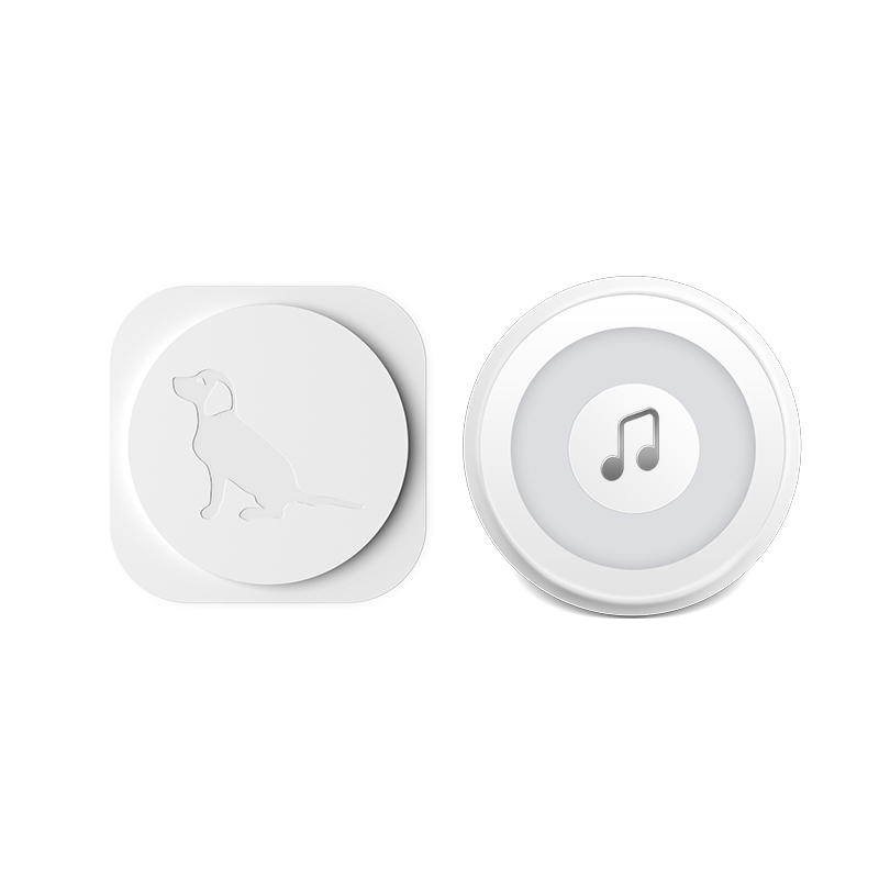 Plug-in Chime Wireless Dog Doorbell with Touch Button for Toilet Training