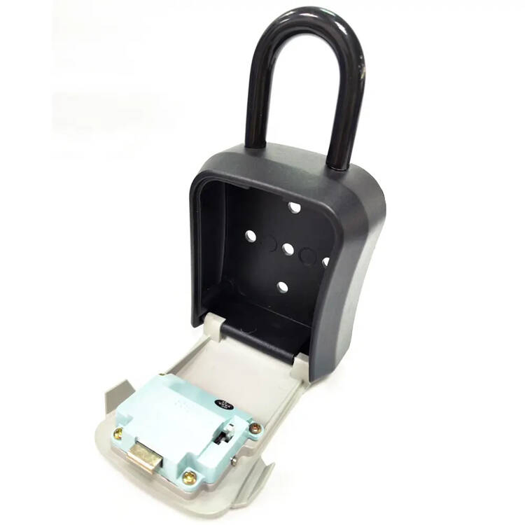 Yh3569 4 Digit Combination Key Storage Key Lock Box with Removable Shackle for House Key