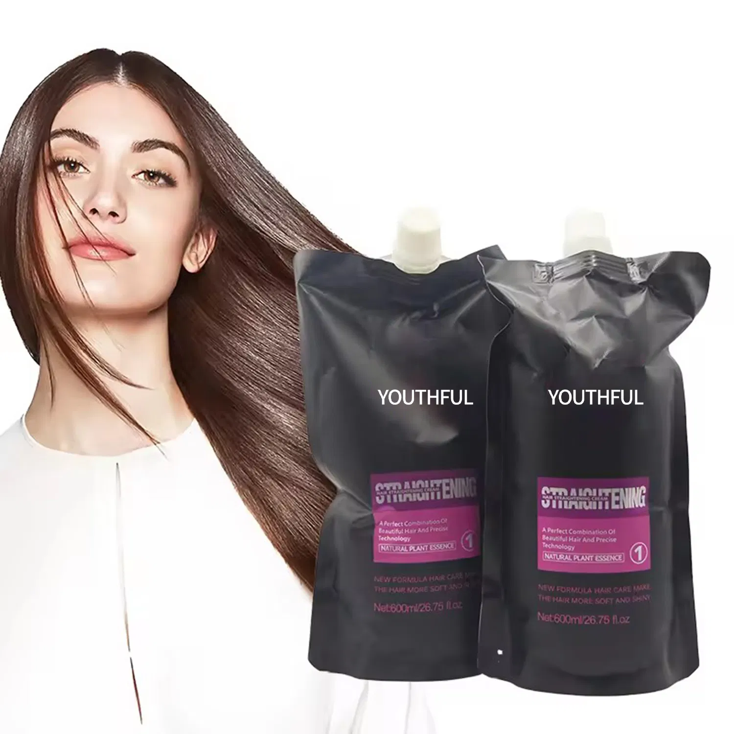 Hot Selling Professional No Harm to Hair Straightening Cream