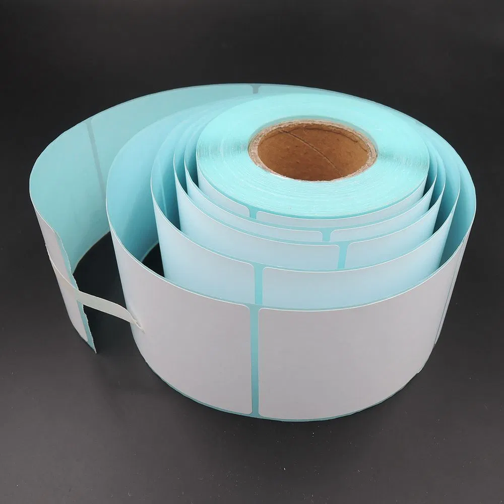 Thermal Printer Labels Stickers Self Adhesive Rolls Paper for Price Tags with Barcode Sticker Packaging Label Supply Southeast Asia Blank Label 100X100mm100X150