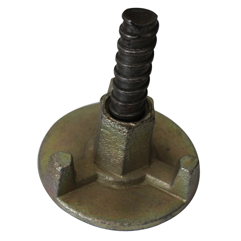 Construction Scaffolding Formwork Forged Galvanized Tie Rod Wing Nut 15/17 90/100mm