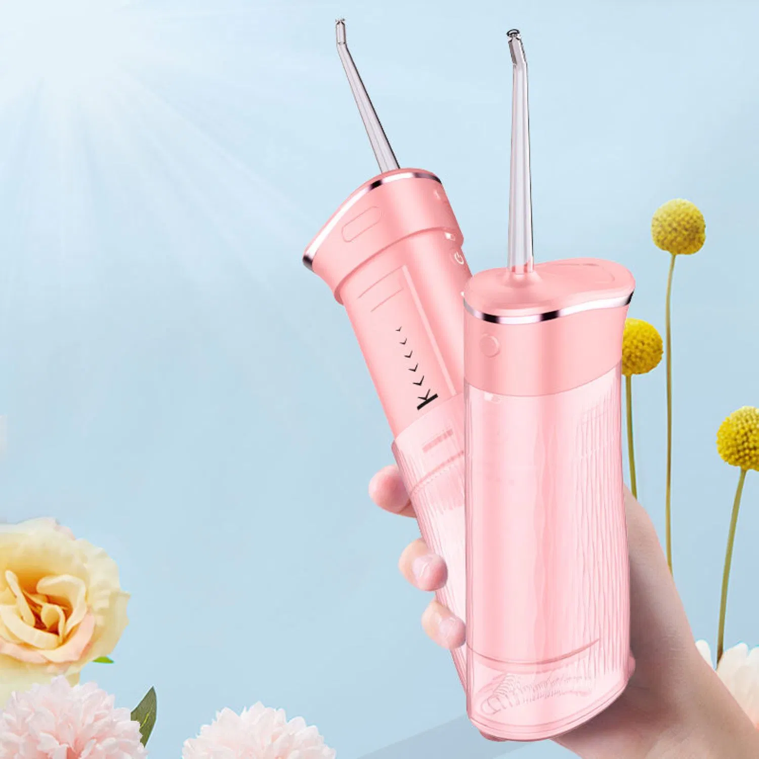 Electronic Oral Irrigator Travel Cordless Waterproof Mini Portable Dental Teeth Whitening Water Flosser