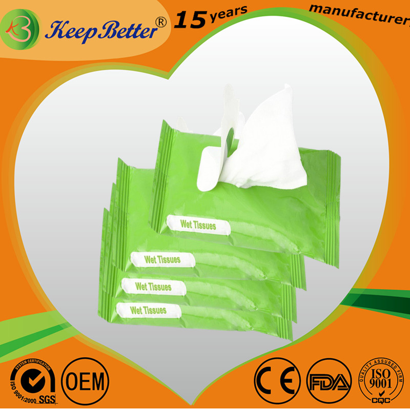 Non Alcohol Customize Baby Wet Wipes with Private Label