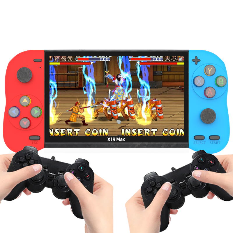 Портативная игровая консоль X19max с джойстиком 5.1 HD