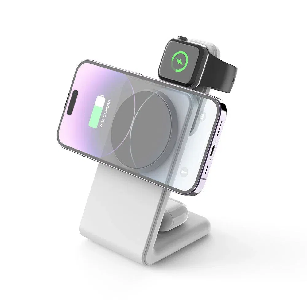 3-в-1 MagSafe беспроводная зарядка для iPhone