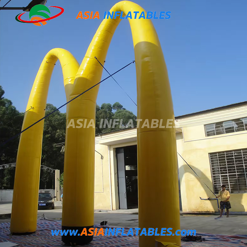 Custom Shape Inflatable Arch Inflatable Archway with Mcdonald's Logo