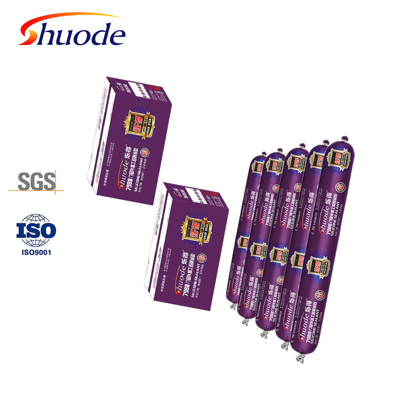 Sausage Adhesive Sealant, Waterproof Silicone for Glass and Wood