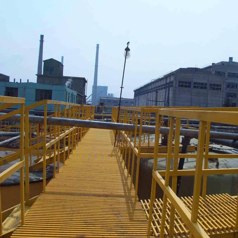 Factory Customized FRP Pultruded Grating GRP Pultrusion Grilles for Floor