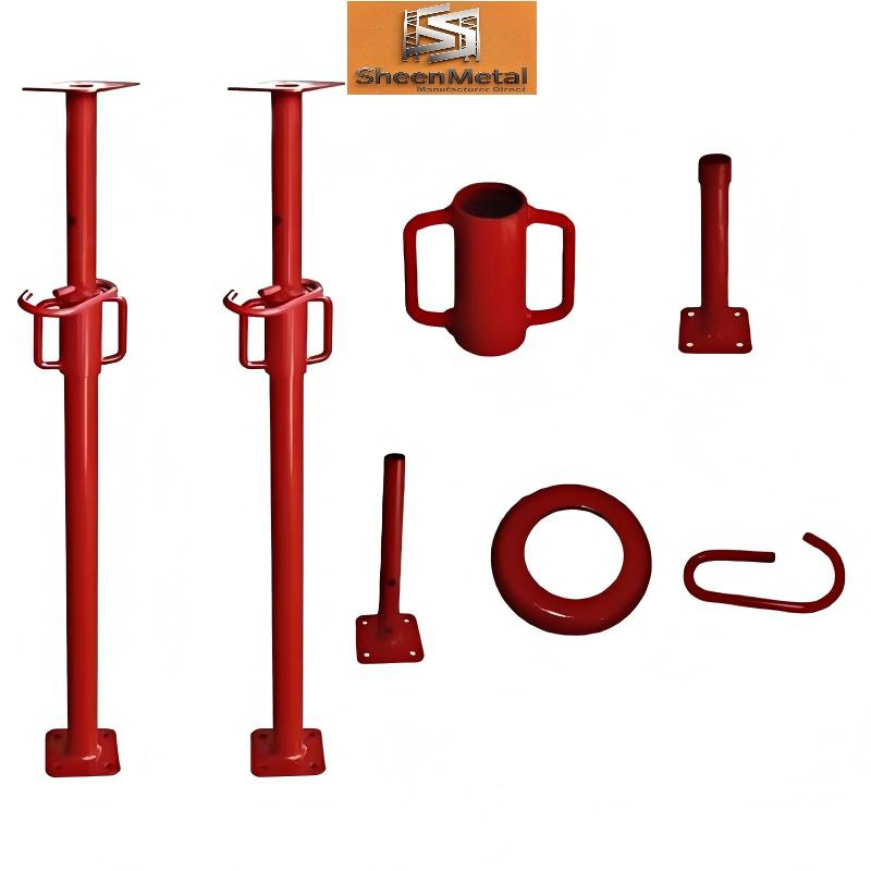 Adjustable Scaffolding Shoring Jack Heavy Duty Steel Prop Telescopic Acrow Prop