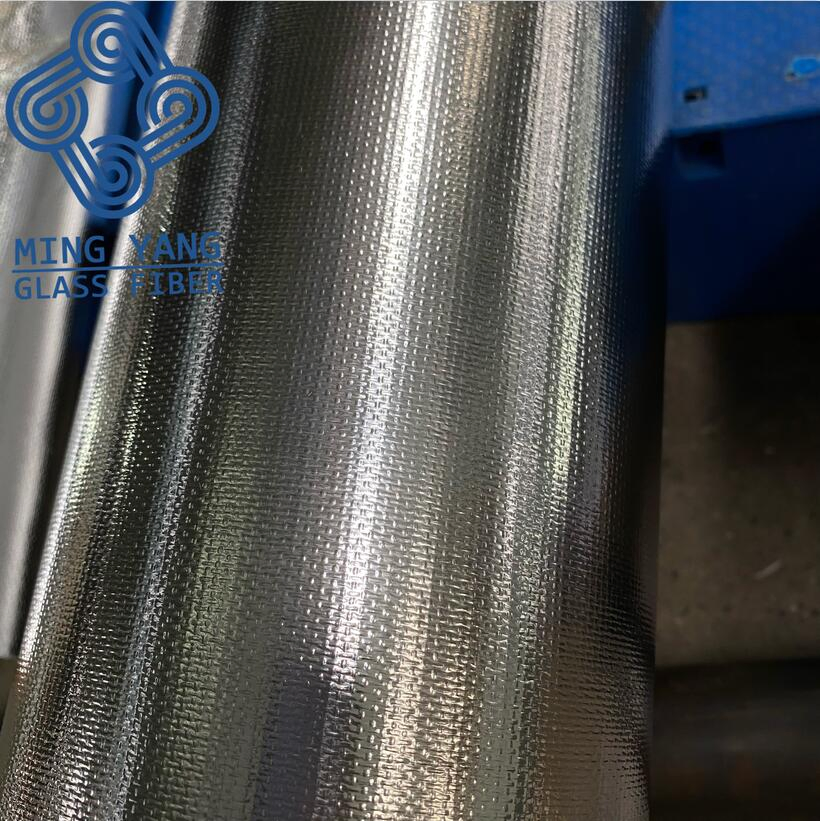 Foil-Glass Cloth Tape Flame-Retardant Adhesive Alu Aluminum Duct Tape