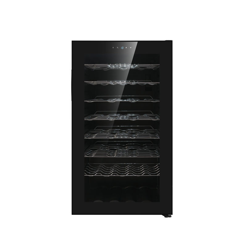 Constant Temperature Wine Beverage Cooler Fridge 56 Bottles Cold Drink Refrigerator Fridge Rack Kitchen Equipment