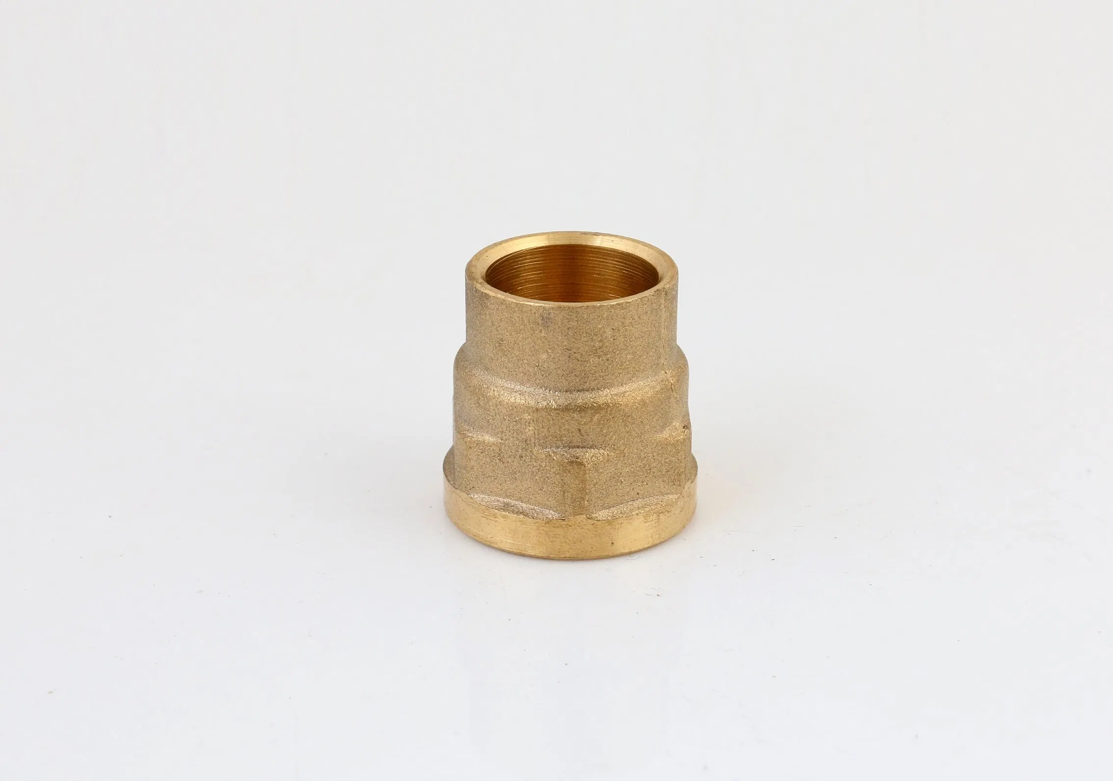 NPT or Bst Thread OEM Brass Socket, F Thread Pipe Fitting Plumbing