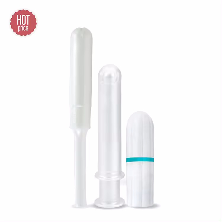 Factory Wholesale 100% Organic Tampons for Women Private Label Natural Tampons