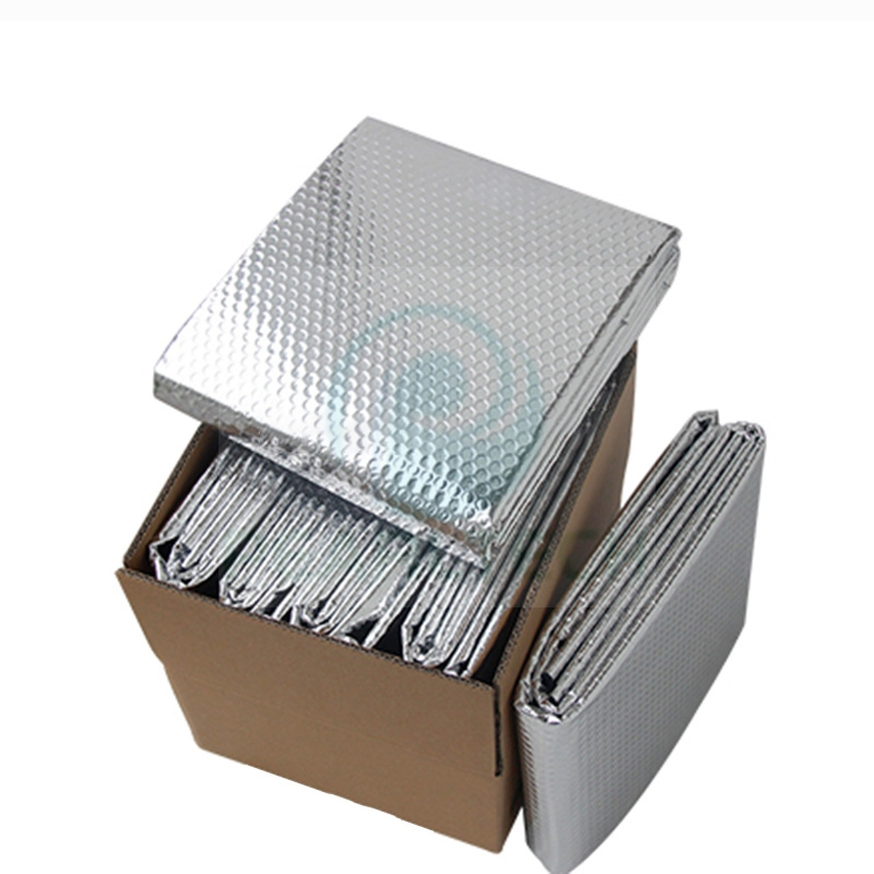 Customised Multiple Shapes Metallized Pet with Bubble to Make Thermal Box Liner