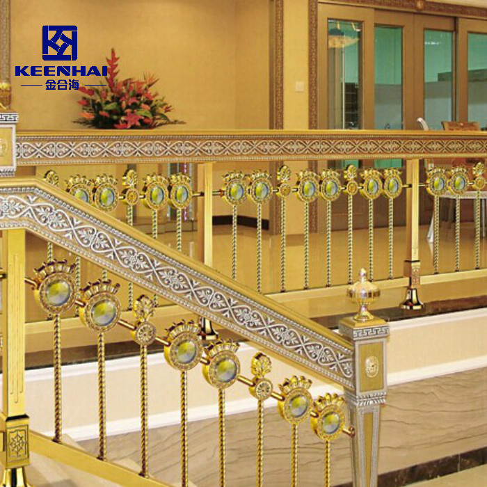 Luxury Design Cast Aluminum Stair Railing Balustrade