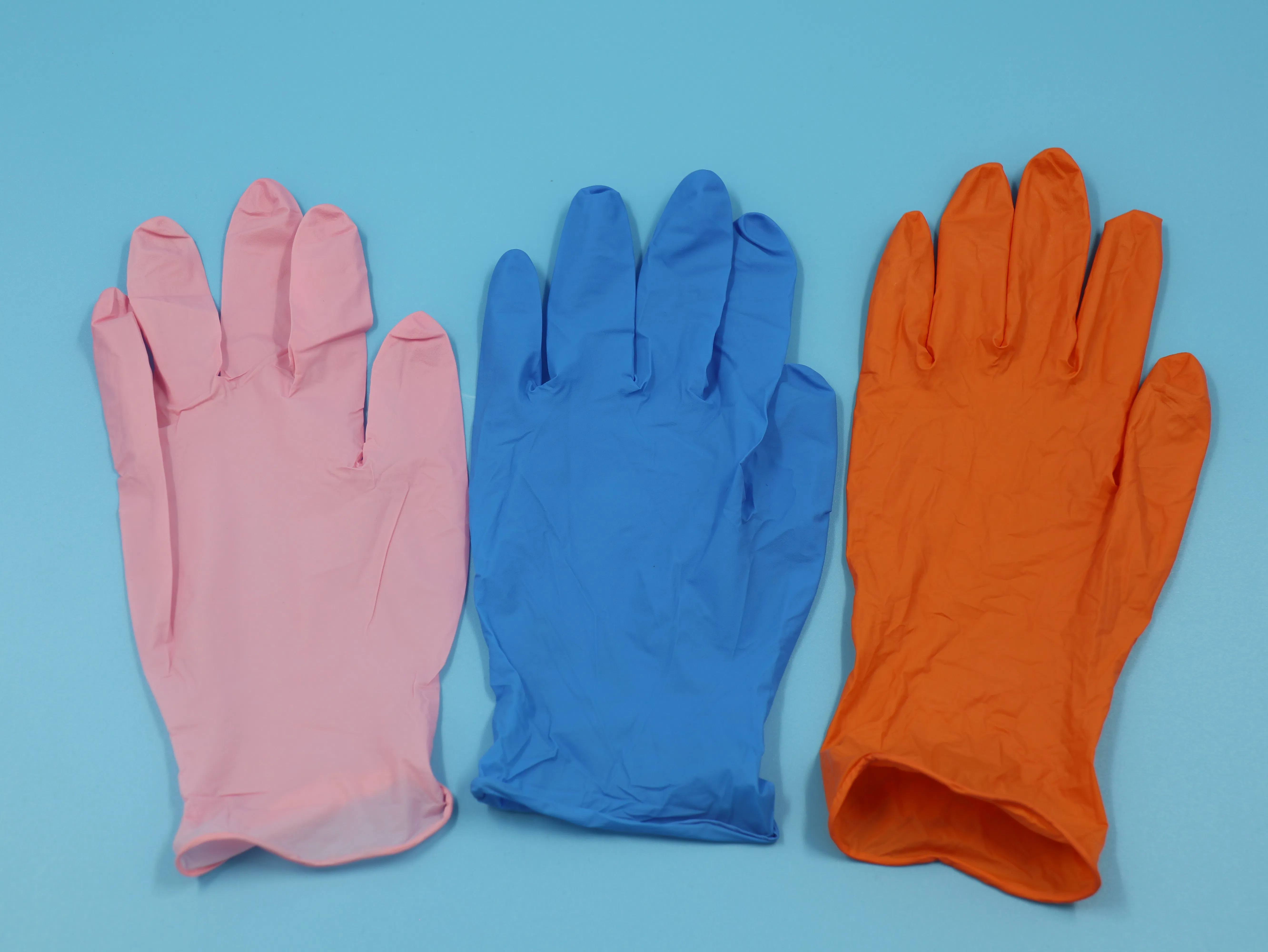 Pink/Blue/White Black Professional Beauty Salon Gloves for Coloring, Care & Hygiene