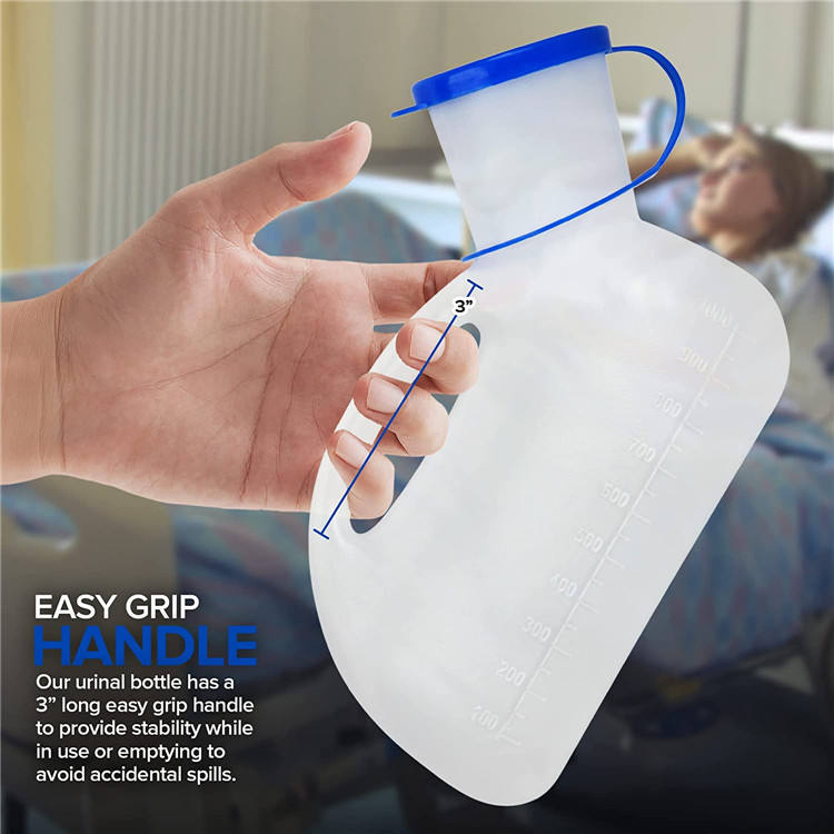 Women Men Portable PEE Funnel Cup Urinal Bottle for Emergency Travel Car Camping