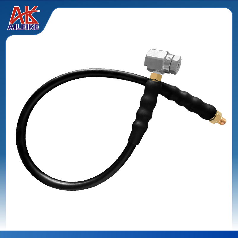 Pressure Test Grease Gun External Grease Gun Head Grease Pump