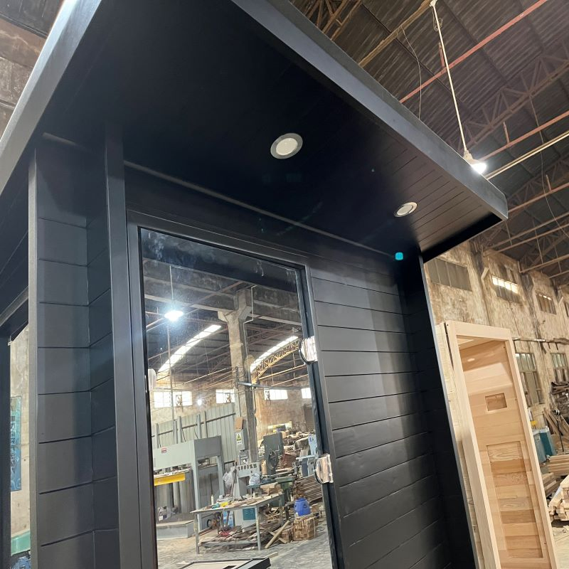 Уличная паровая сауна на 4 человека