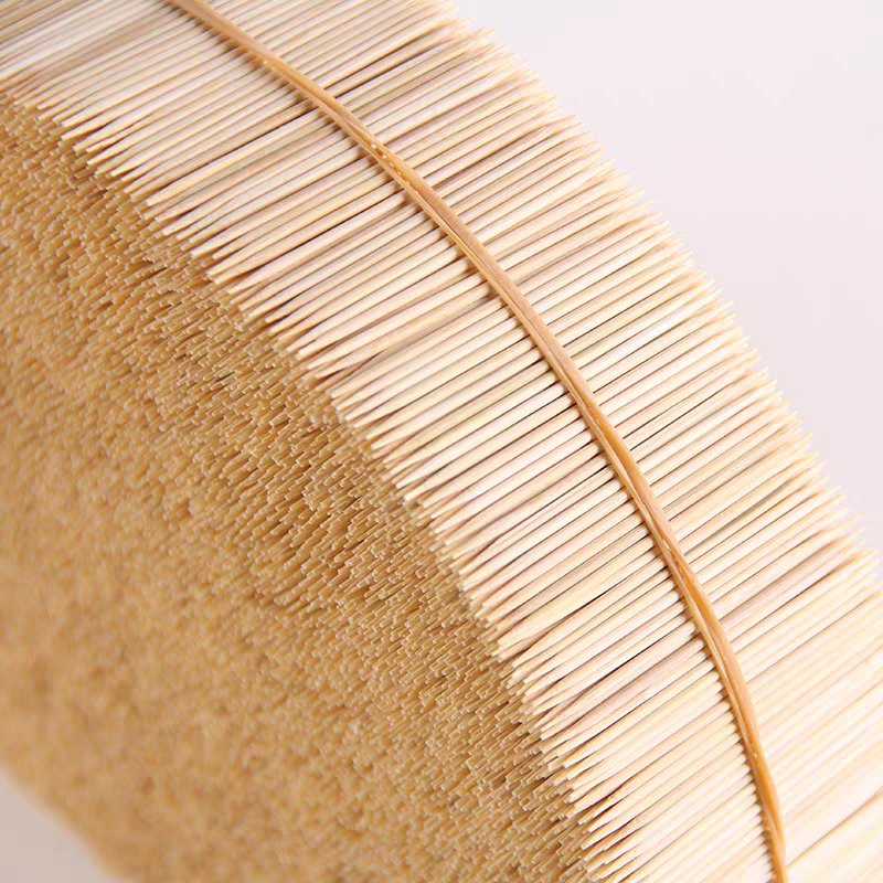 Wholesale Disposable Double Headed Toothpick Eco-Friendly Bamboo Toothpick