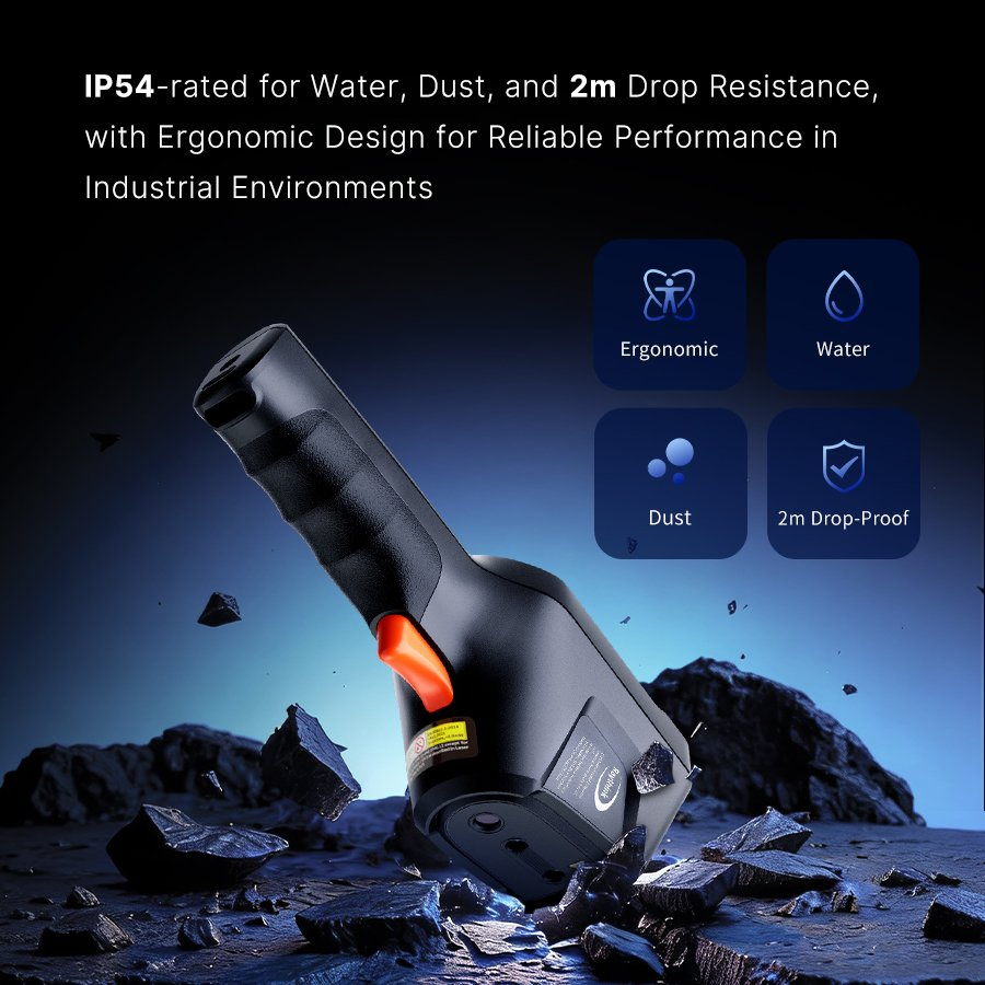 Professional-Grade Raythink Ex10 Handheld Thermal Camera-320×240 Ai Super-Resolution & 40mk Netd for Home/Electrical Maintenance