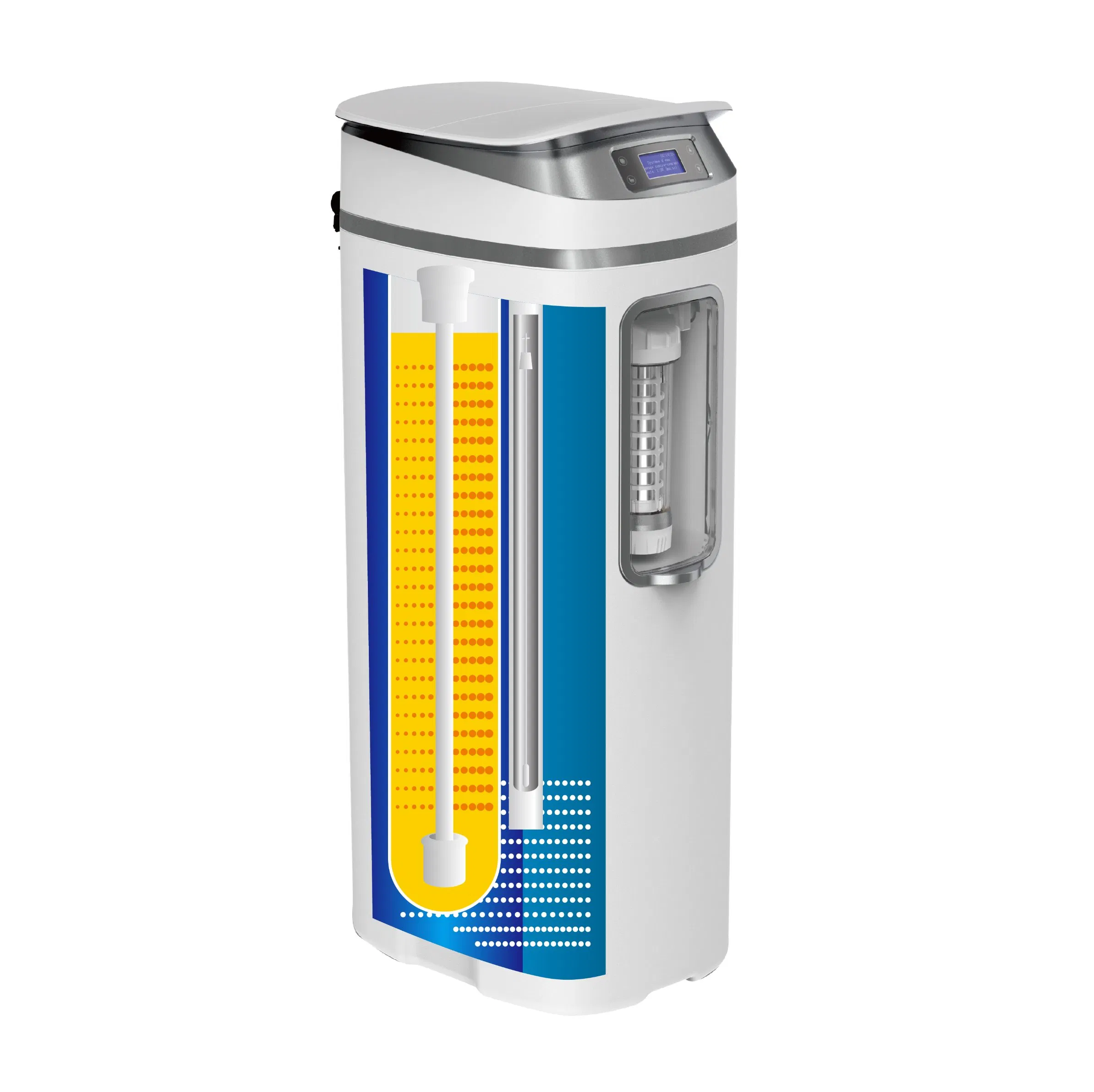 5-50 Degrees Celsius Central Water Purification Automatic Regeneration