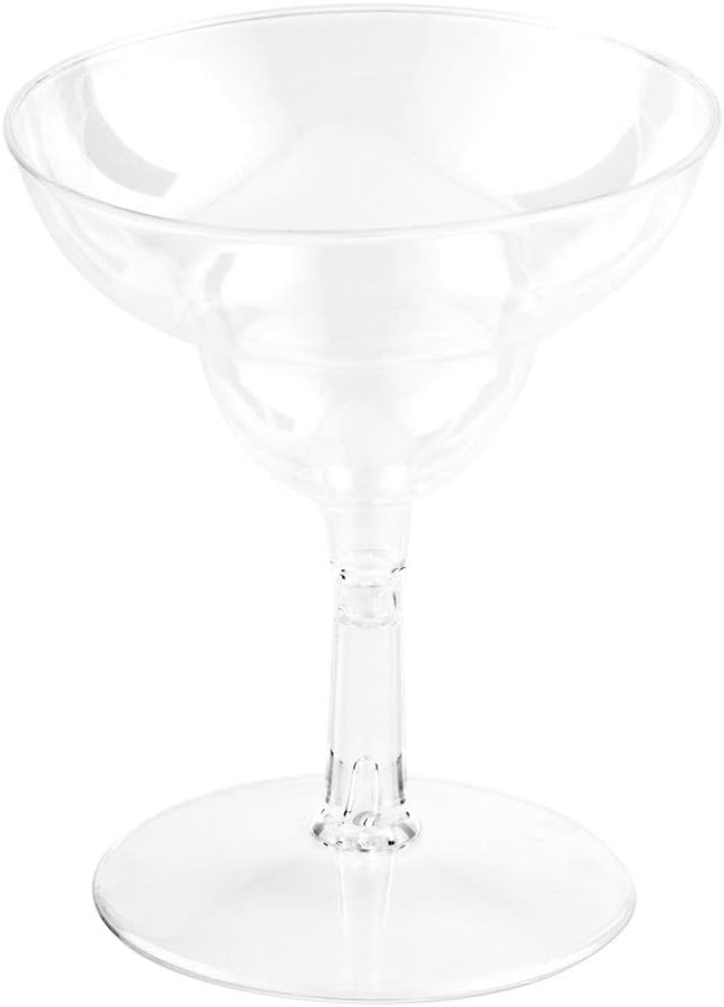 2 Ounce Mini Margarita Glasses Plastic Mini Cocktail Glasses