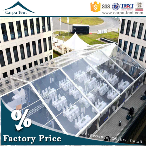 Custom Size Economical Transparent Garden Tent for 300 People Banquet